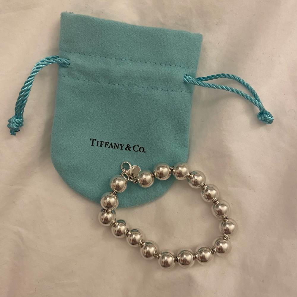 Tiffany & Co. sterling silver ball bracelet